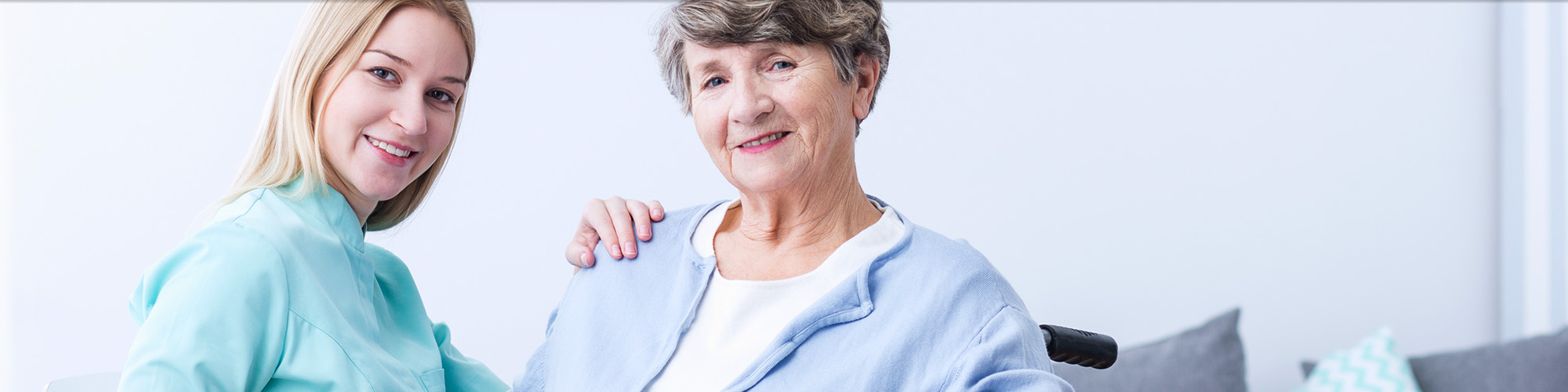 Nurse and Senior Woman